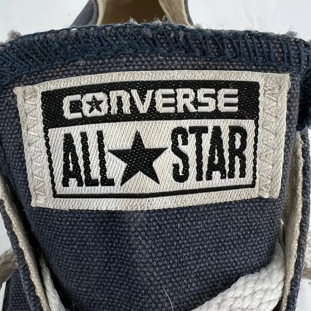 Converse All Star Navy Blue Canvas Sneakers Size 12.5 Kids